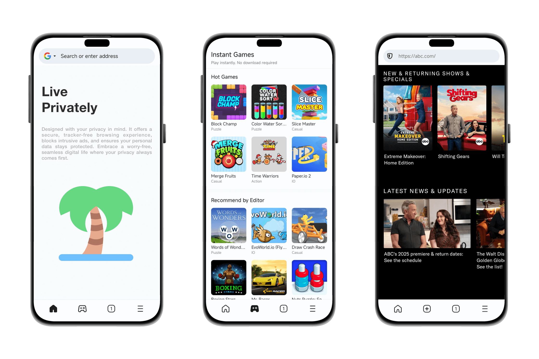 Lumi Browser Preview